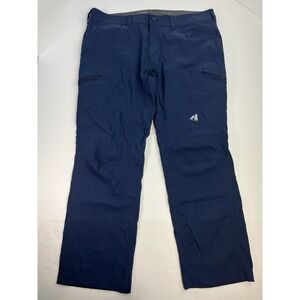 Eddie Bauer First Ascent Mens 40x32 Blue Outdoor Cargo Hiking Pants